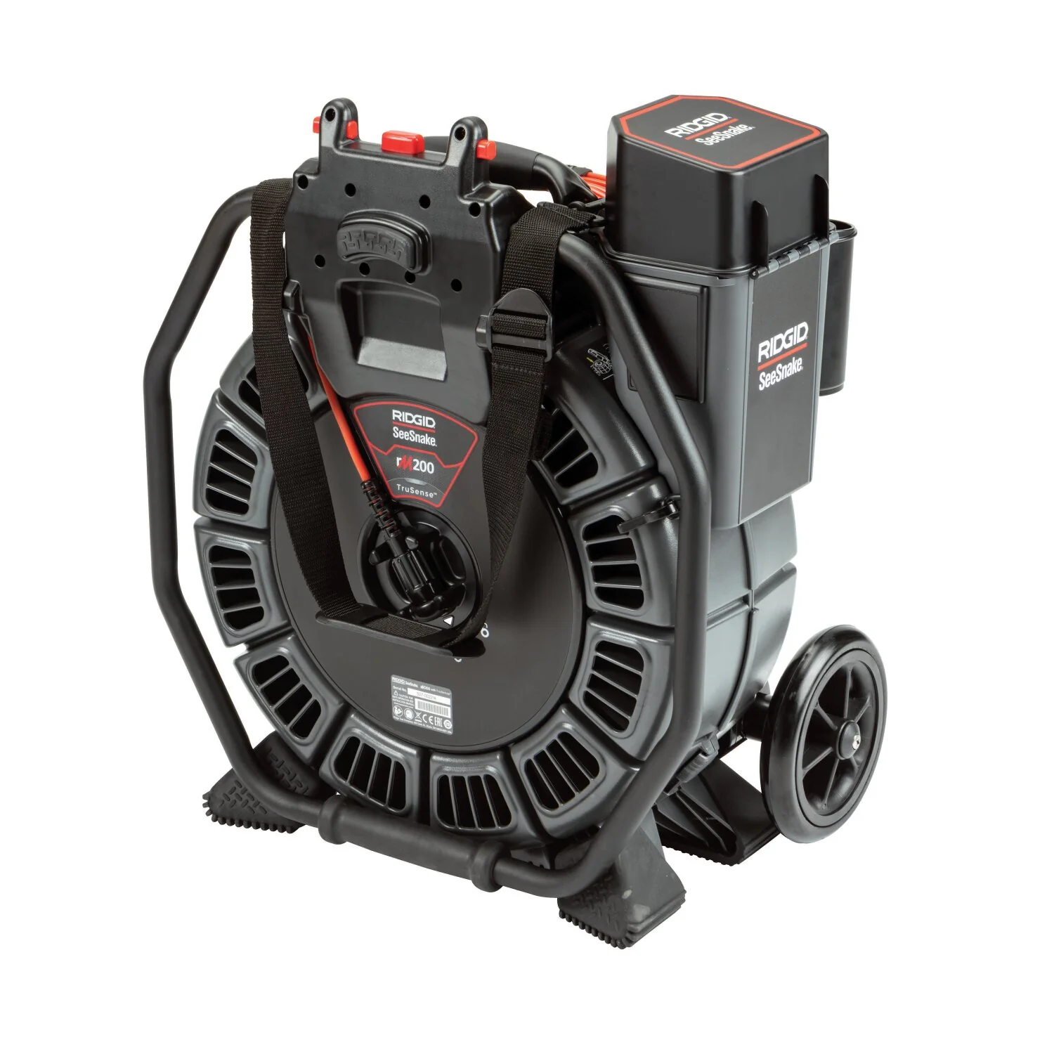 Ridgid 63663 SeeSnake rM200B Reel (165' / 50m) with Self-Leveling Camera powered with TruSense - Image 2