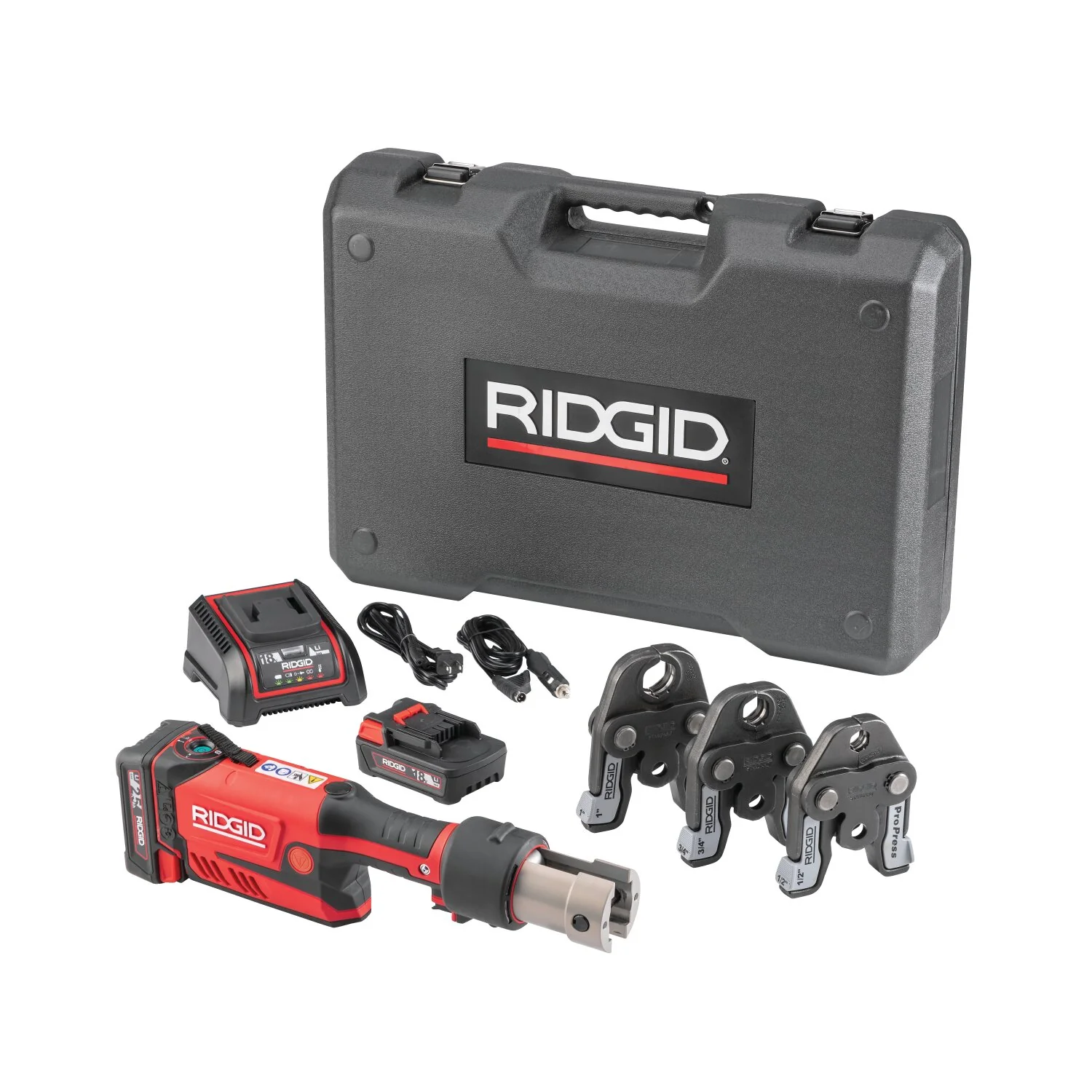 Ridgid 67183 RP 351 Battery Kit W/ ProPress Jaws (1/2" - 1") - Image 2