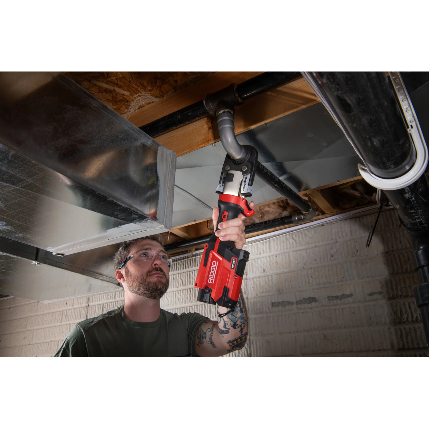 Ridgid 78148 RP 251 Press Tool Battery Kit with ProPress Jaws (1/2"-1 1/4") - Image 9