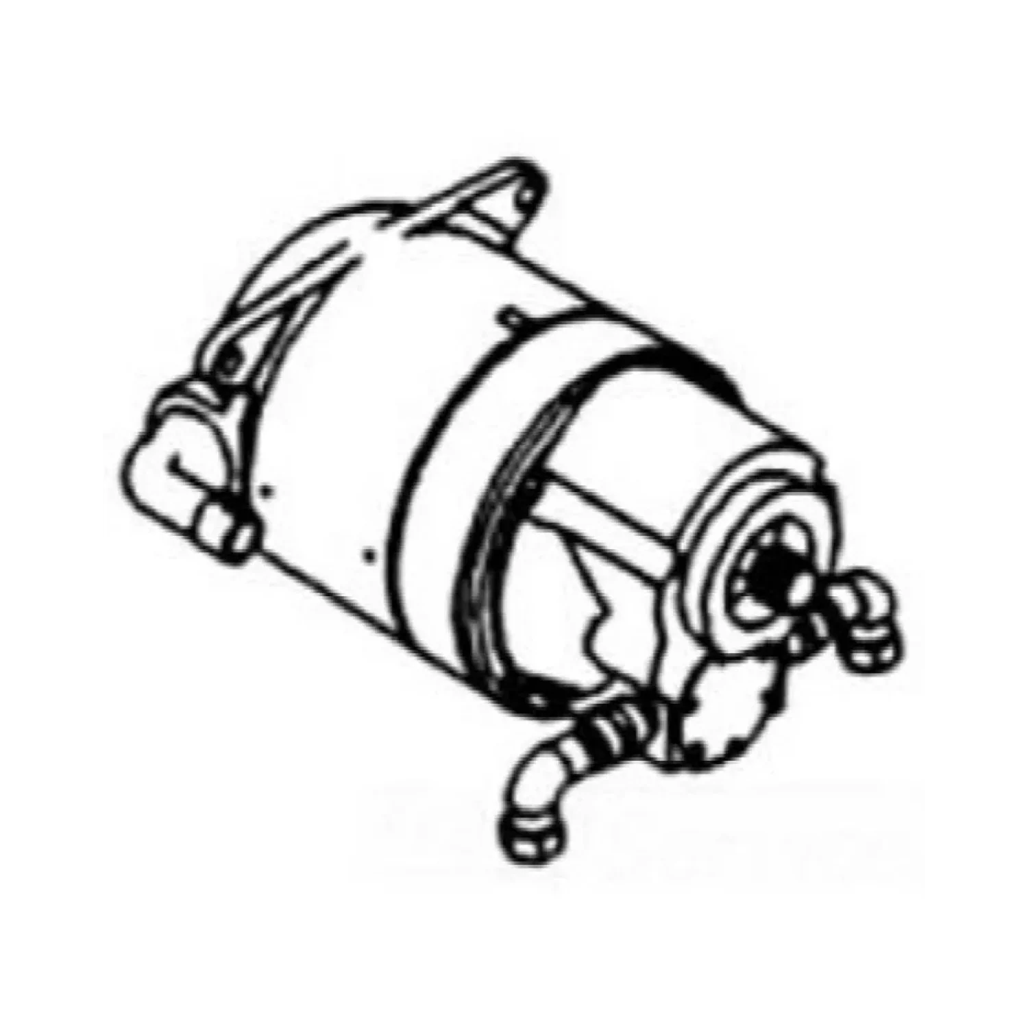 Ridgid 96815 Motor, 115V 3181A 57 RPM