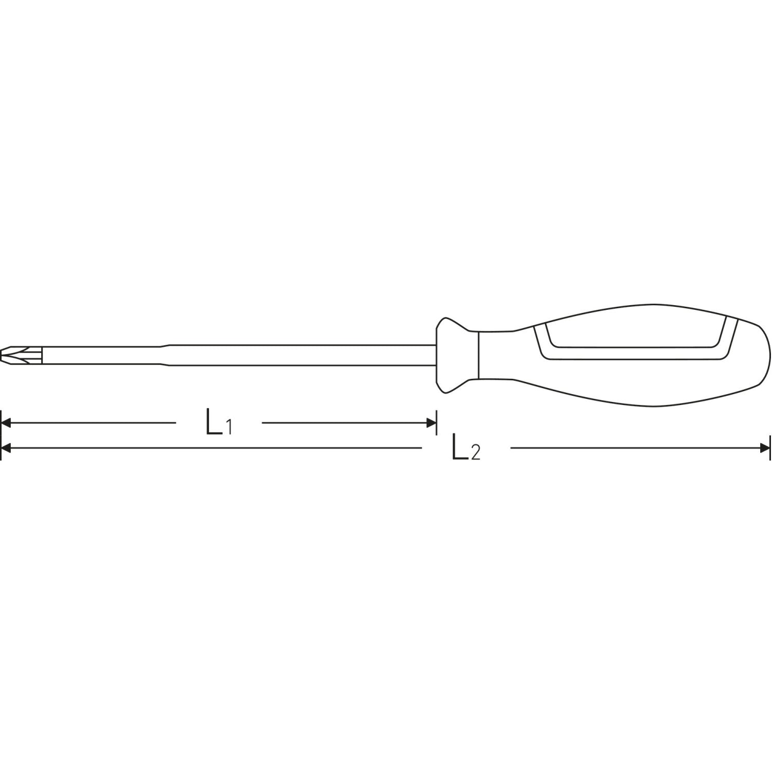 Stahlwille 46713001 VDE cross-head screwdriver PZ Drall+ - Image 2