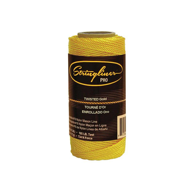 US Tape 35000 #18 Construction Replacement Roll TWISTED GOLD 135'