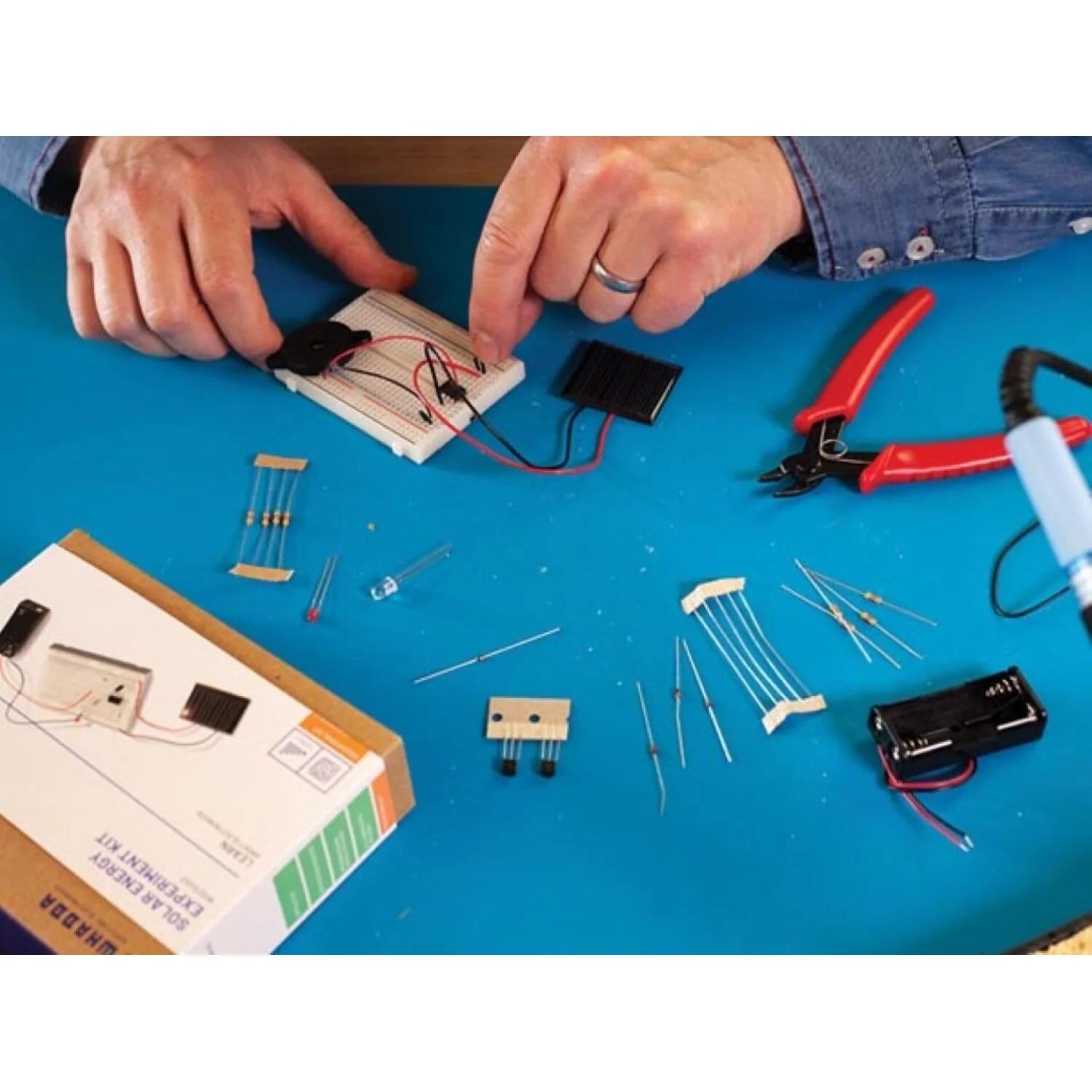 Velleman WSEDU02 Soldering, Experiment Board - Image 3