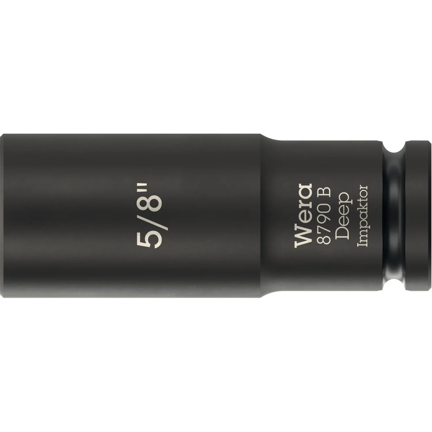 Wera 8790 B Impaktor Deep Socket with 3/8" drive, 5/8"