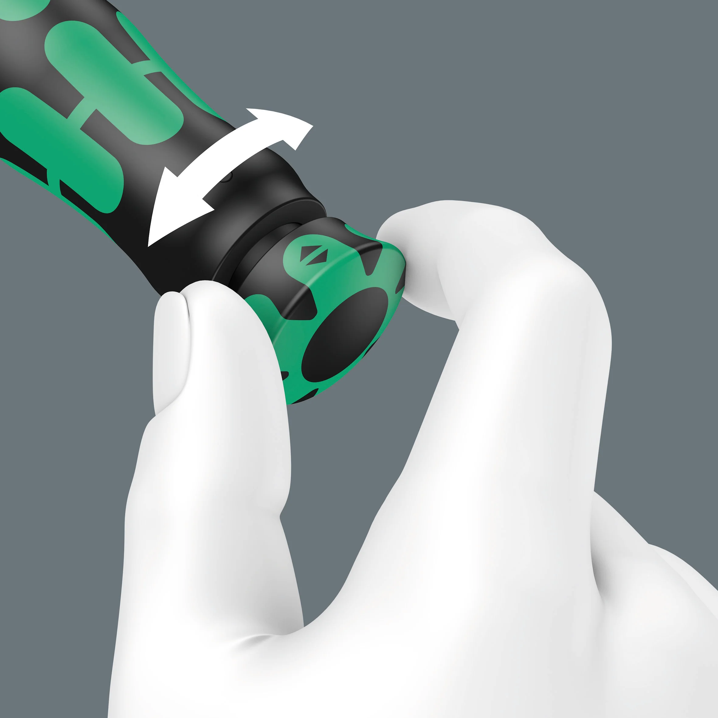 Wera Click-Torque Lock A 6 Torque wrench, adjustable, Torque Lock function, reversible ratchet, clockwise torque operation, 2.5-25 Nm - Image 4