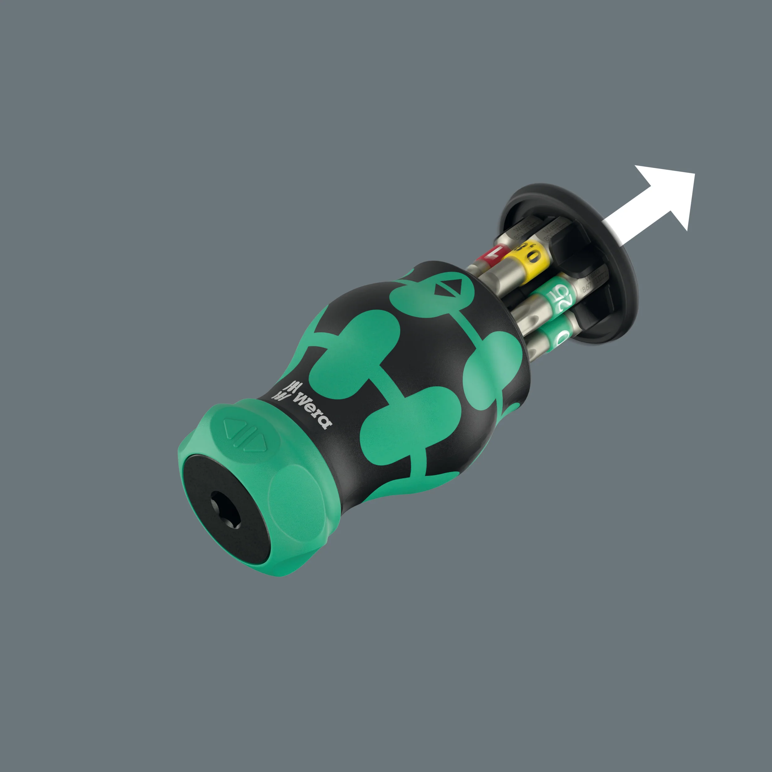 Wera Kraftform Kompakt Stubby magazine RA 1, 6 pieces - Image 8
