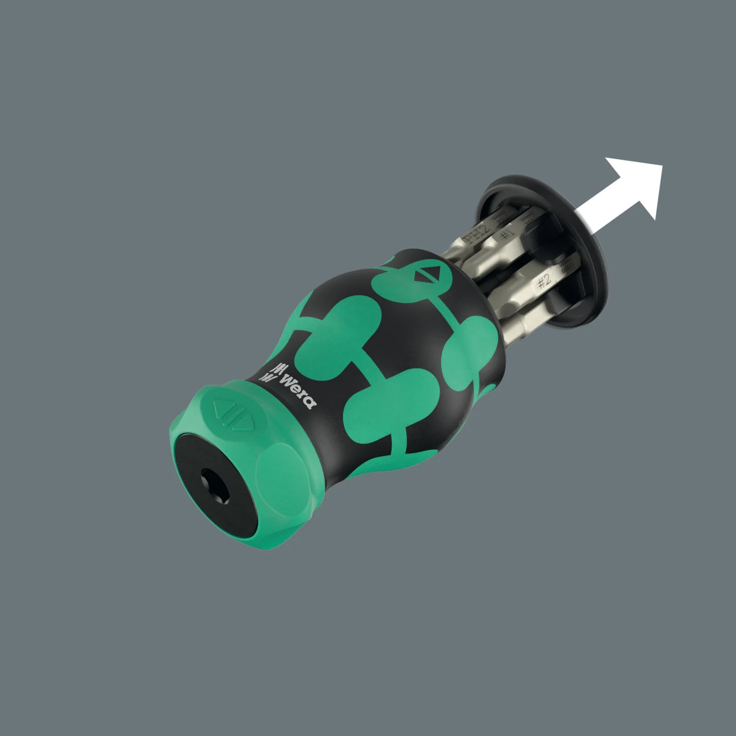 Wera Kraftform Kompakt Stubby Magazine RA 4, 6 Pc. - Image 3