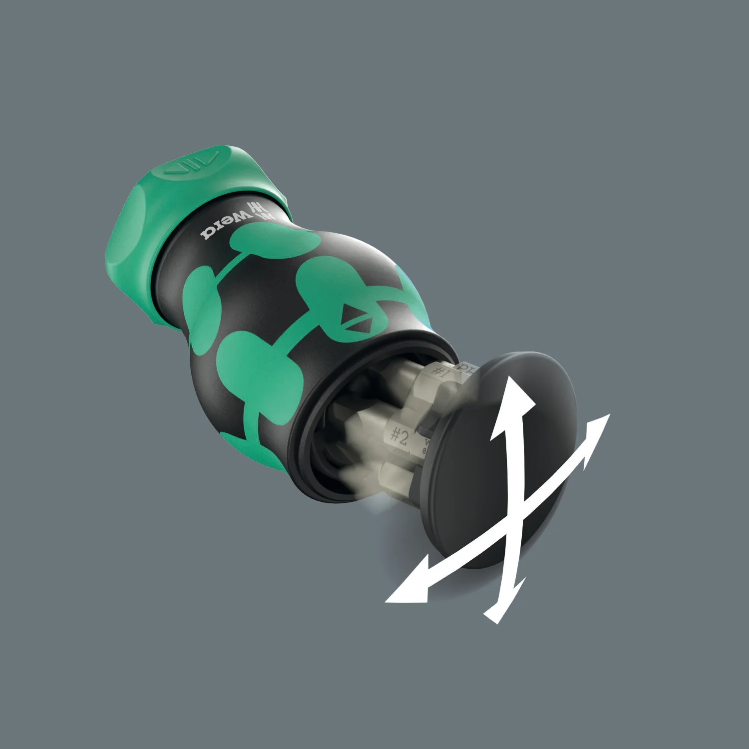 Wera Kraftform Kompakt Stubby Magazine RA 4, 6 Pc. - Image 4