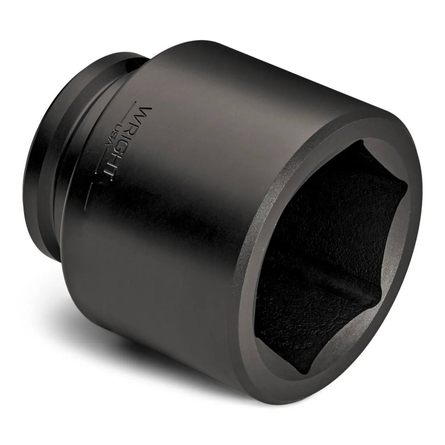 Wright Tool 85855 2-1/2" Drive 6 Point Standard Impact Socket - 6-7/8"
