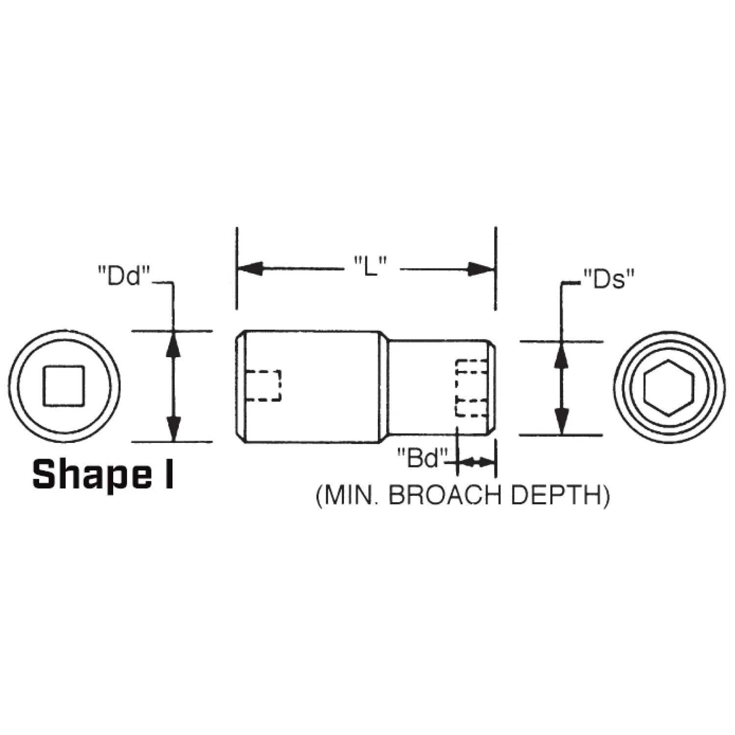 Wright Tool 8828 1" Drive 6 Point Standard Impact Socket - 7/8" - Image 2